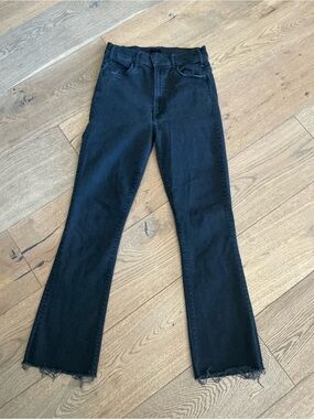 MOTHER Hustler Ankle Fray Jeans